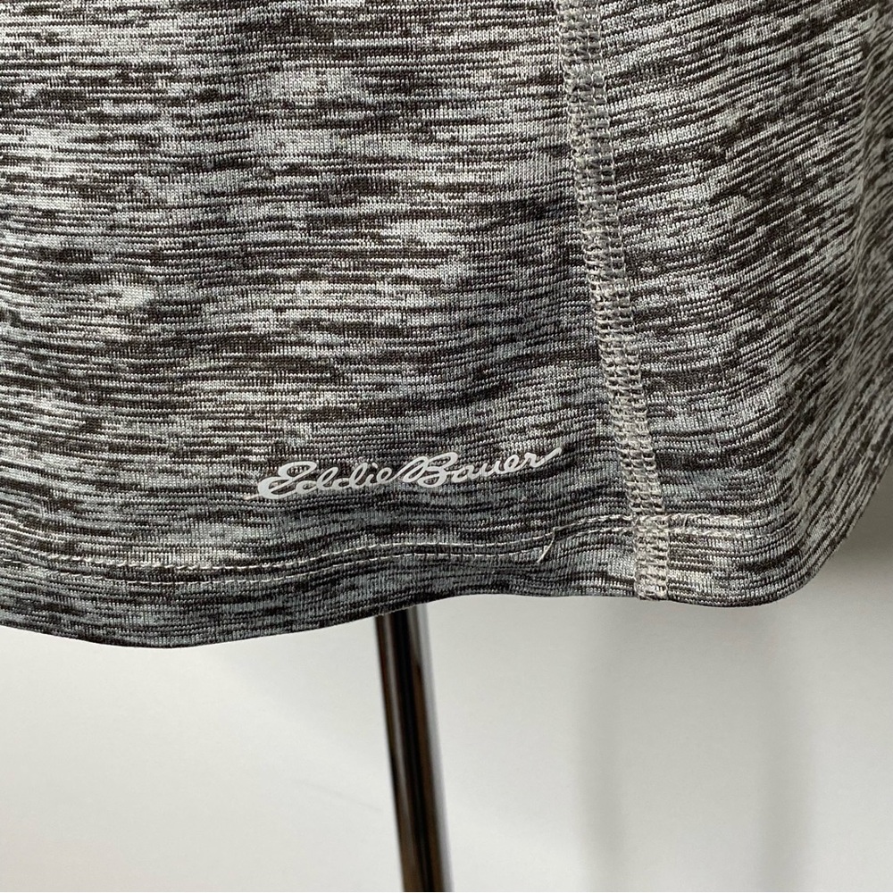 Eddie Bauer Grey Marl Short Sleeve Top - Picture 3 of 8